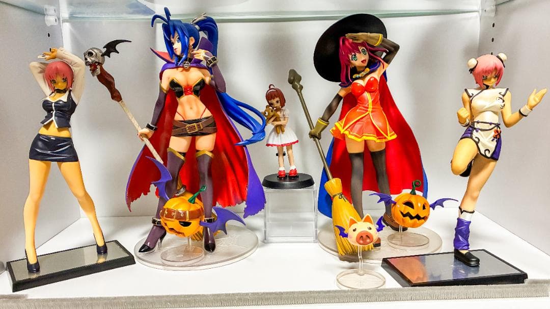 パチスロマジカルハロウィン　アリス　ローズ　ブラックジャック　フィギュアセット