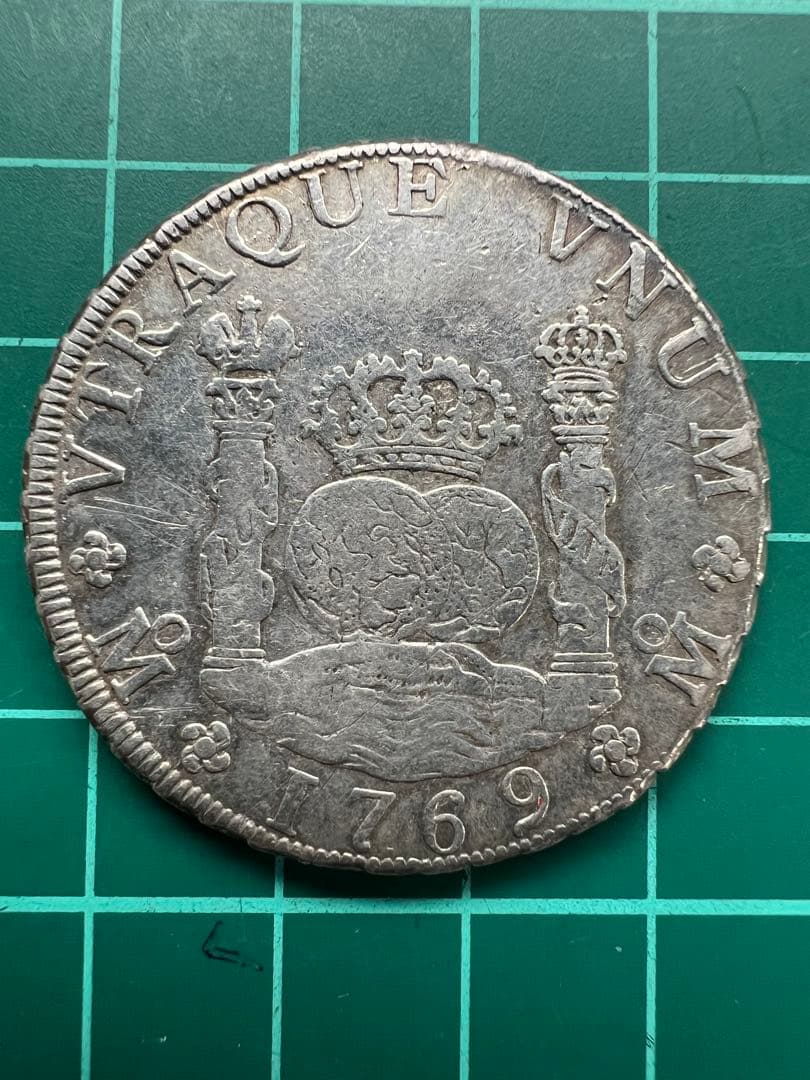 外国銀貨　メキシコ8R銀貨　1769年