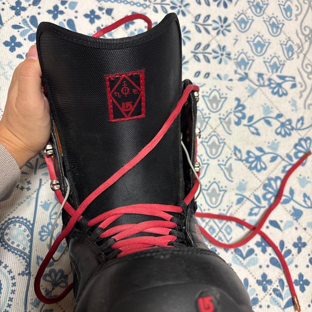 BURTON スノーボードブーツ ブラック/レッド　26.5