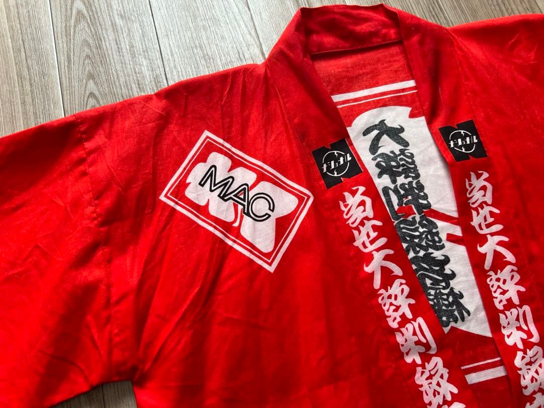 70’s Japan Vintage ナショナル Technics 販促用法被