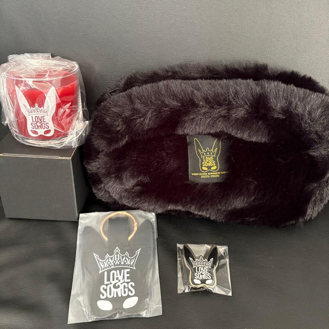 倖田來未 ディナーショー Dinner Show Love & Songs 4点