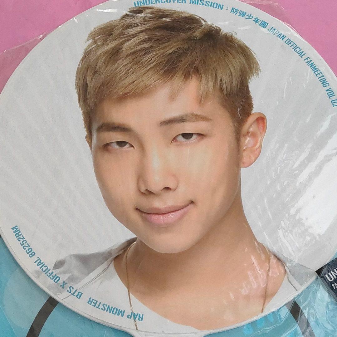 ラスト1点❗️ ★新品未開封★ 防弾少年団 BTS アンカバ うちわ RM