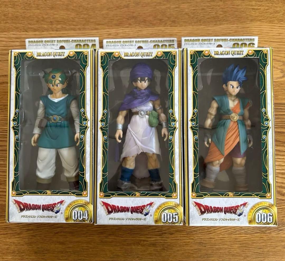 ドラゴンクエスト ソフビキャラクターズ 3体セット　天空シリーズ