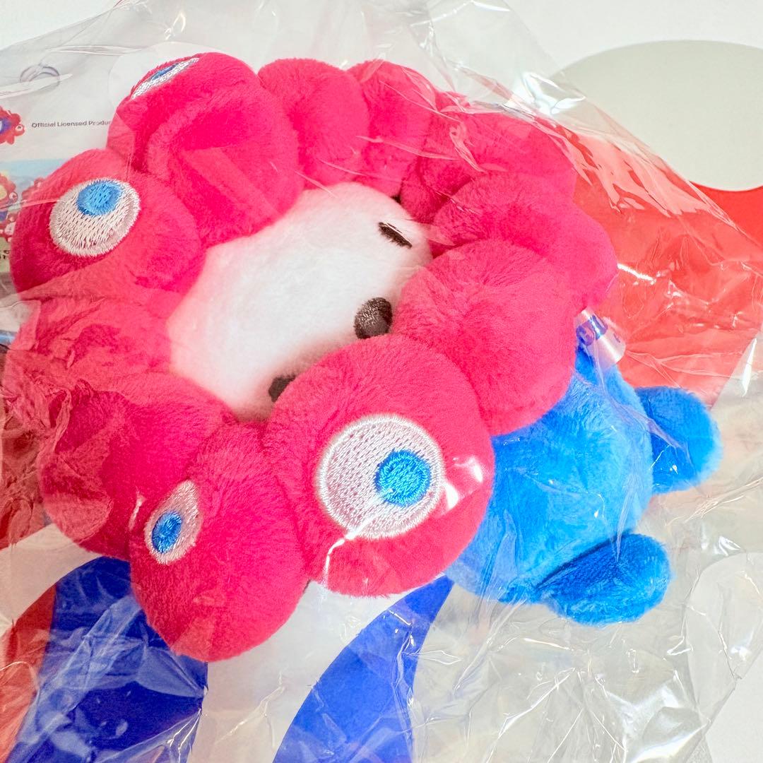 サンリオ　ポチャッコ　ミャクミャクなりきりマスコットキーホルダー　カラビナ付