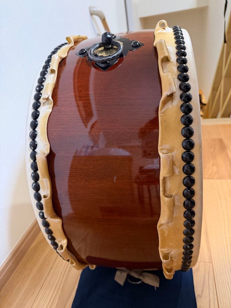 [たつ]平太鼓（川田太鼓）ケースつき（浅野太鼓製）