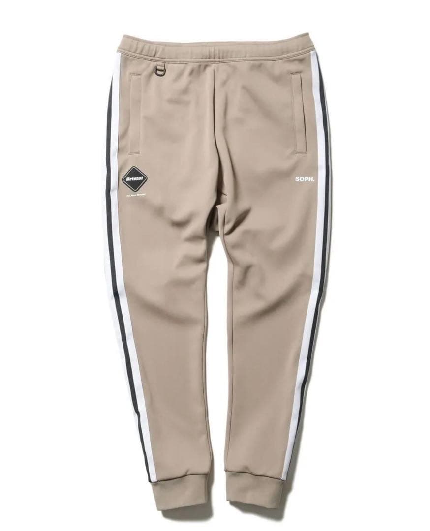 新品 FCRB ジャージ トレーニングトラックパンツ　ベージュ　サイズM