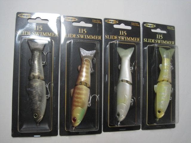 Deps 旧 SLIDE SWIMMER 115 カープ　アユ　4色セット