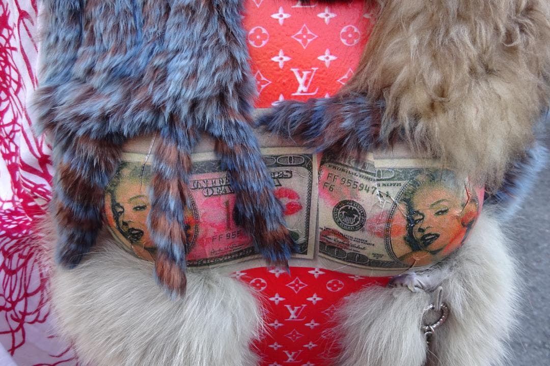 マネキン トルソー カスタム イルミ インテリア お店 サインボード的な感じ