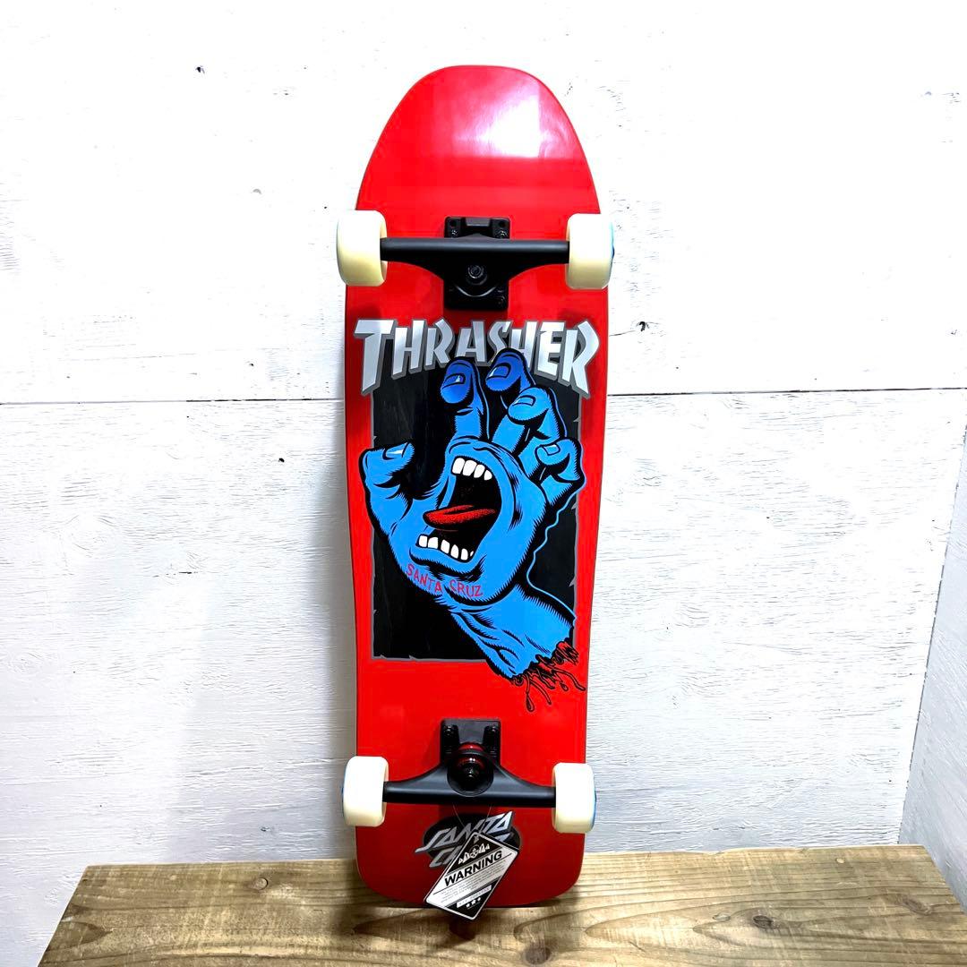 新品 希少 Thrasher x Santa Cruz 9.35インチクルーザー