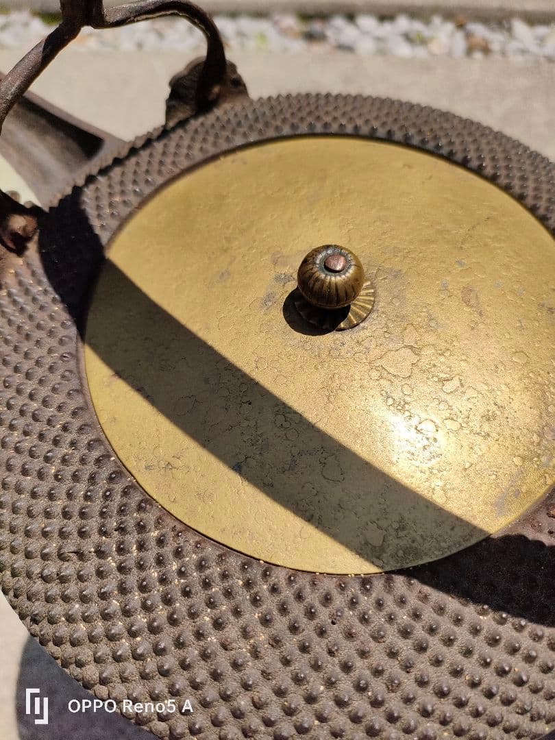 蔵出☆天保時代　 骨董品　鋳鉄　茶　一点から　天保時代　花器　アート　レトロ