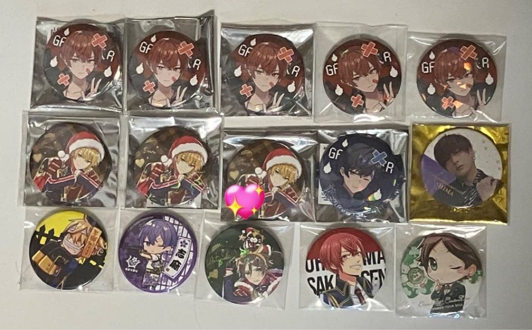 歌い手　浦島坂田船 缶バッジ