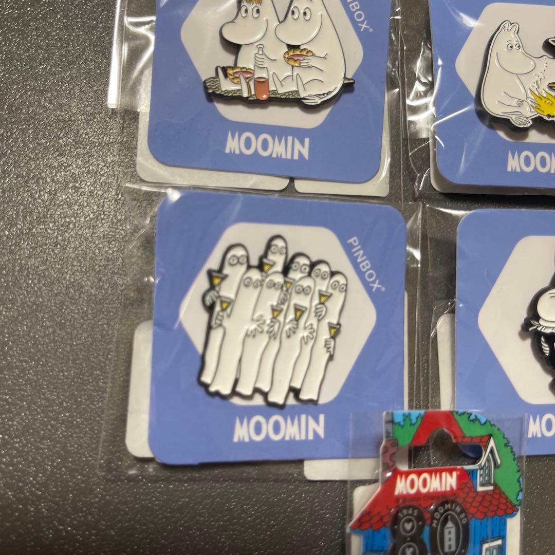 ムーミンピンバッジ五個セット
