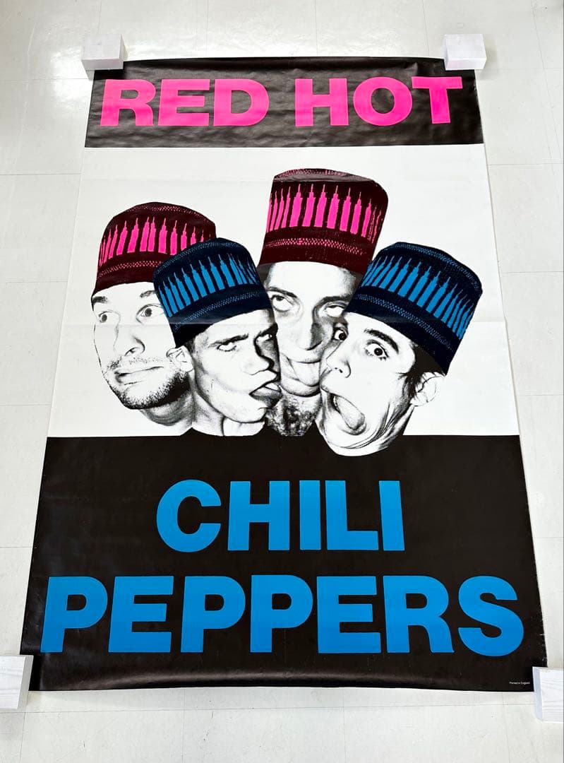 超超ビッグサイズ 80s レッドホットチリペッパーズ ポスター