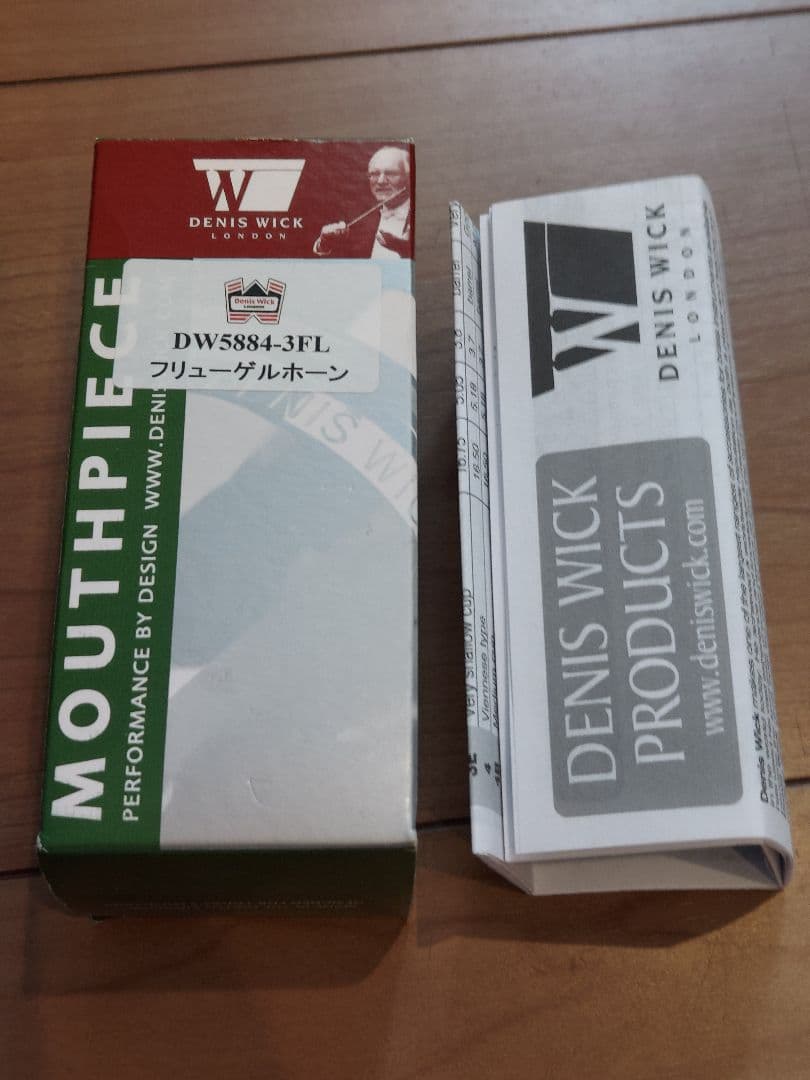 ア*ン様 デニスウィック　フリューゲルホルンマウスピース　　　　3FL