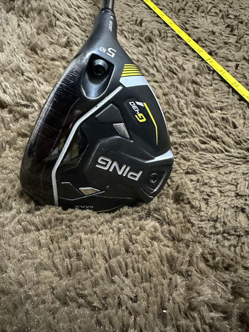 PING G430 MAX フェアウェイウッド 5W 18° ヘッド+カバー