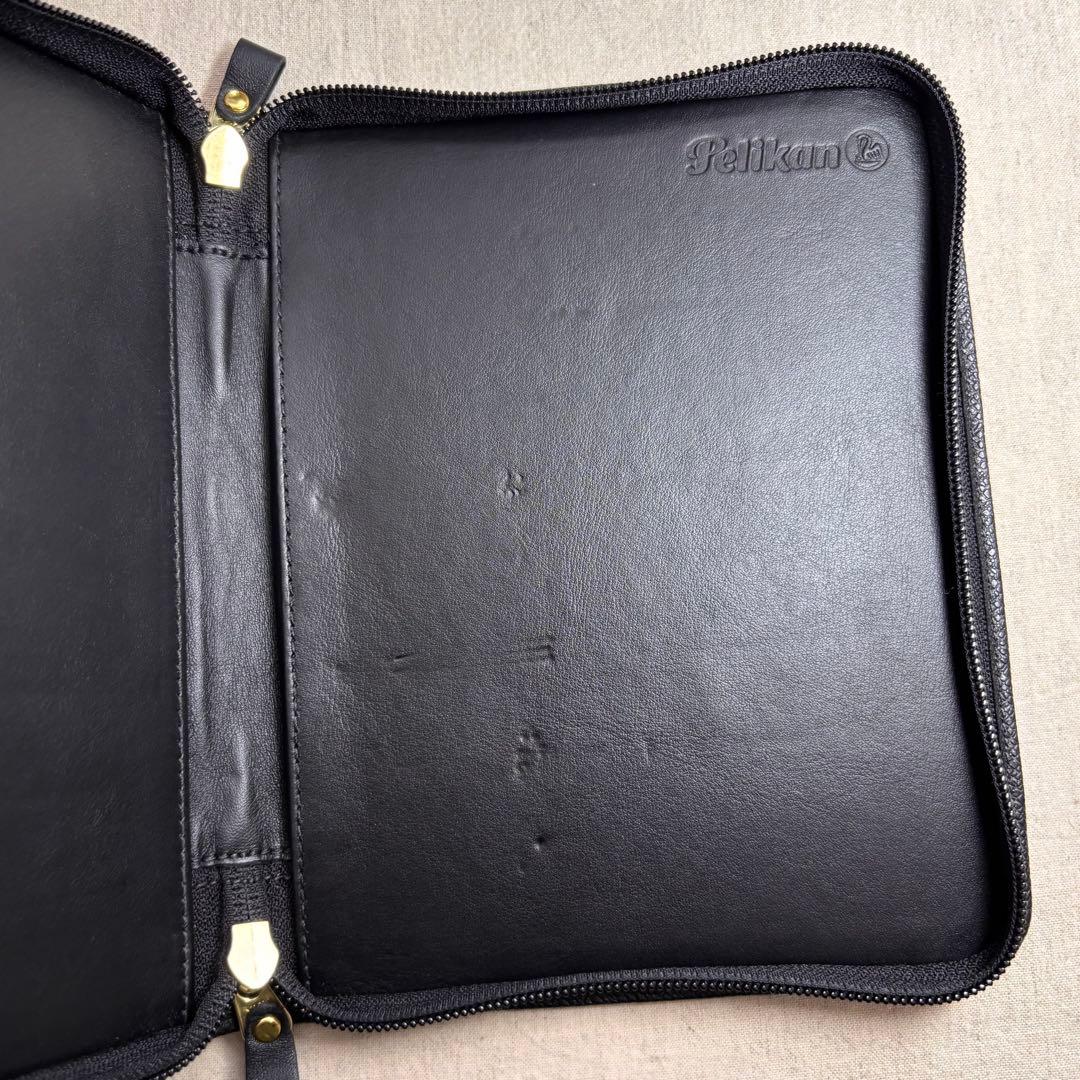Pelikan（ペリカン）ペンケース 10本用 TGX-10 牛革　万年筆入れ