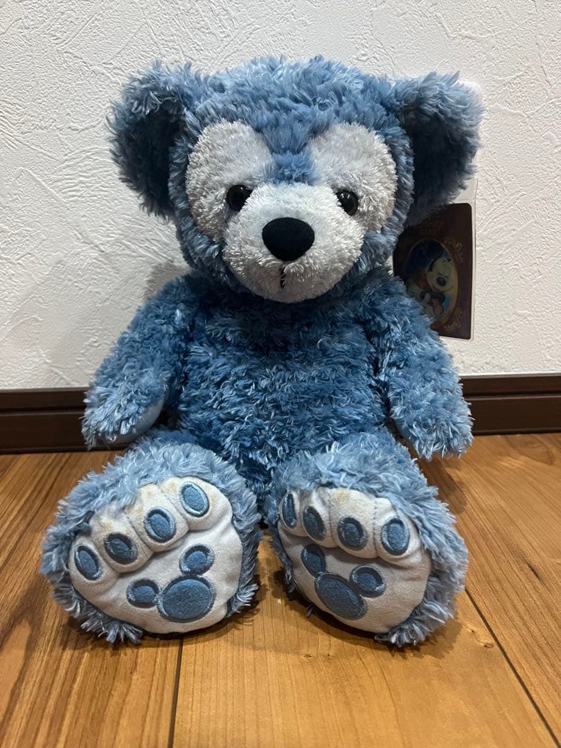 ダッフィー wdw ブルー　ぬいぐるみ　ビーズ　ステラルー　シェリーメイ