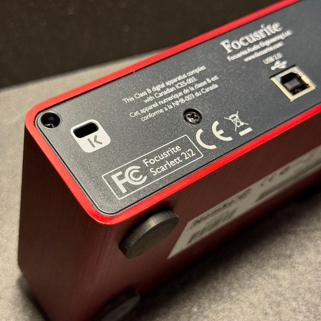 あ*様 Focusrite Scarlett 2i2 オーディオインターフェース