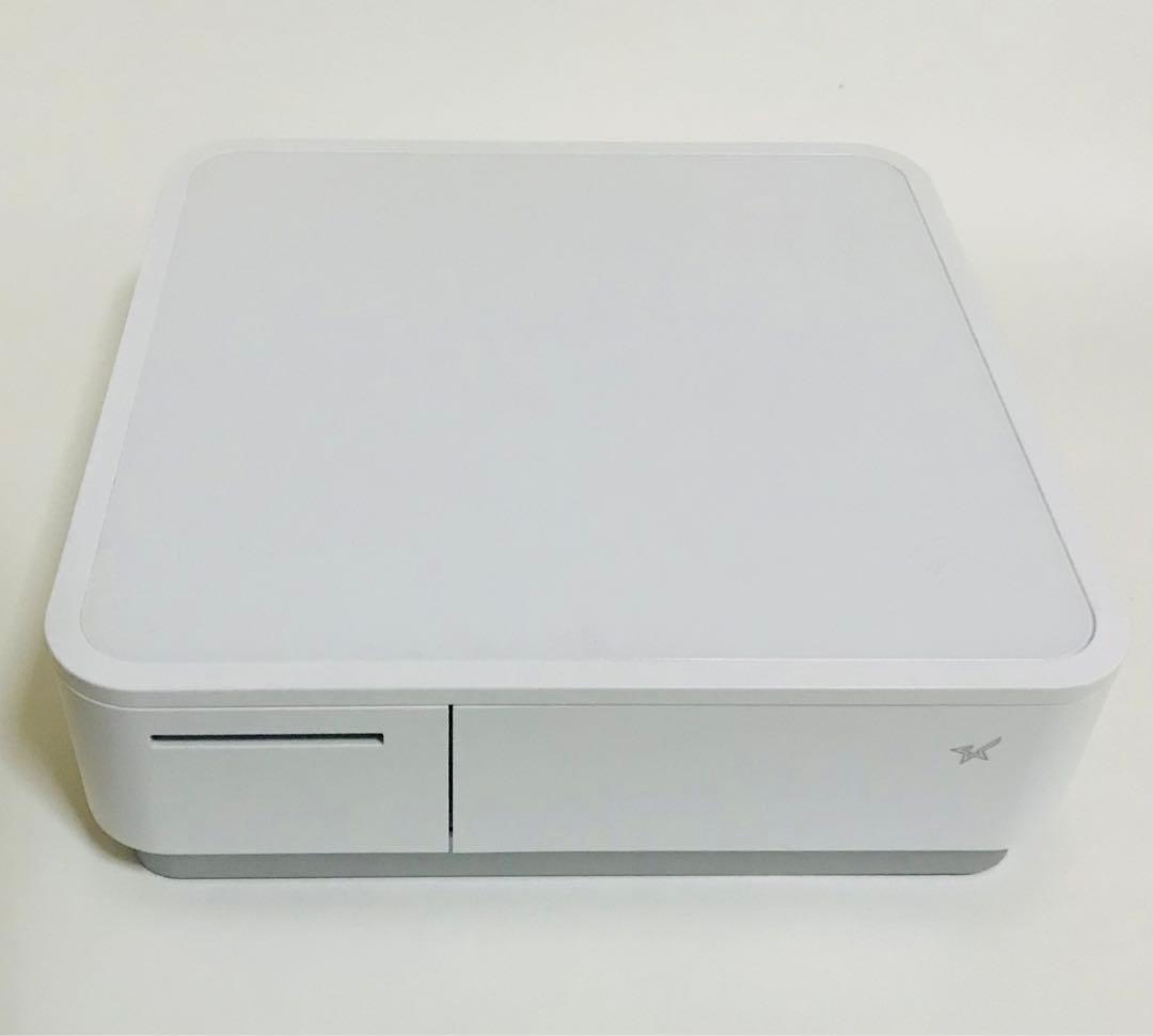 スター精密レジ mPOP ホワイト（プリンター内蔵キャッシュドロア）エアレジ対応