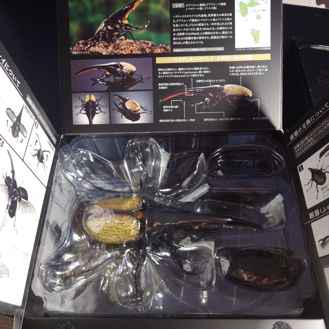 生き物大図鑑プレミアム ヘラクレスヘラクレス・ヘラクレス・リッキー 2匹セット