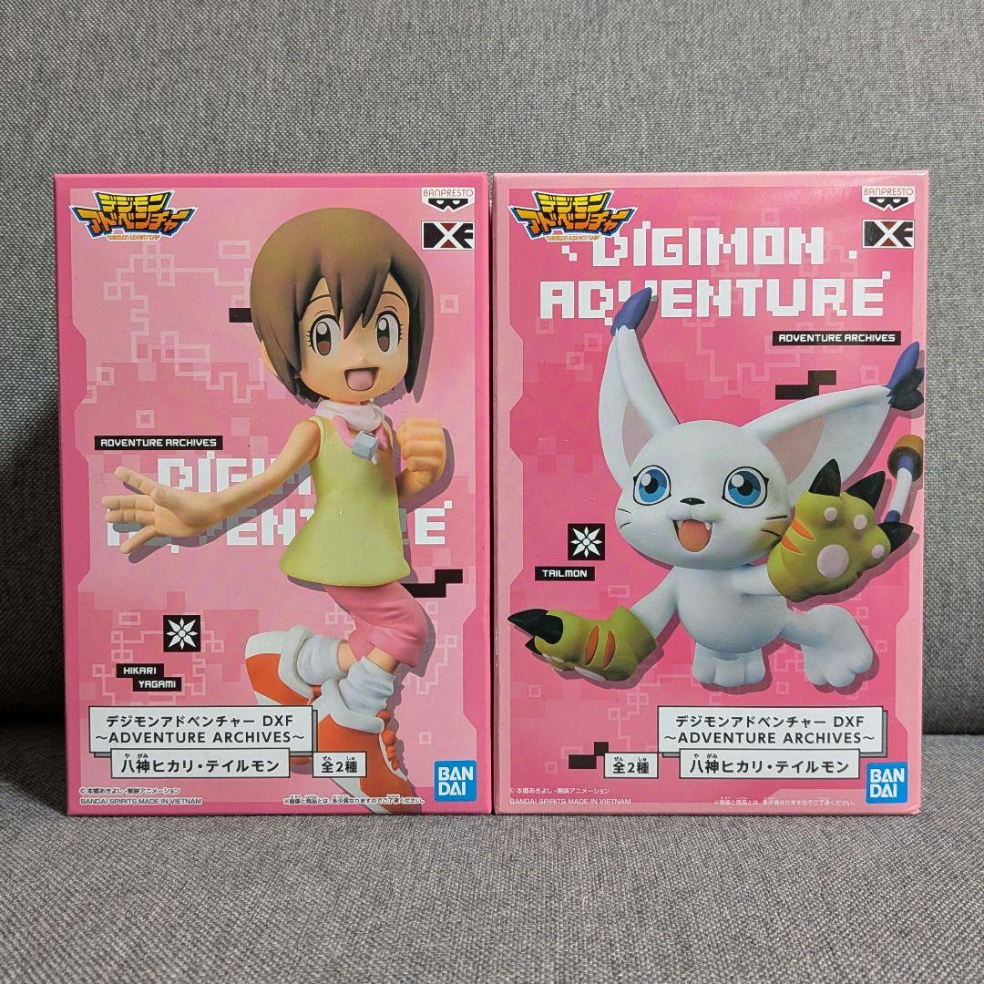 デジモン　フィギュア　DXF　アグモン　ガブモン　テイルモン　パタモン