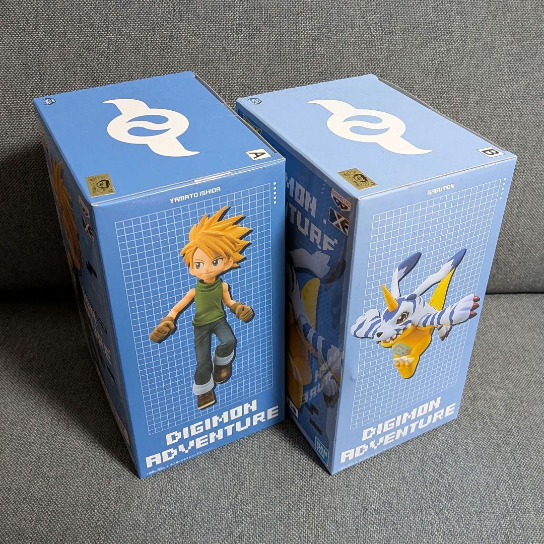 デジモン　フィギュア　DXF　アグモン　ガブモン　テイルモン　パタモン