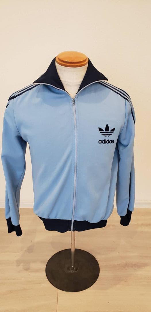 adidas ジャージジャケット1970年代　ビンテージジャージ　フランス製