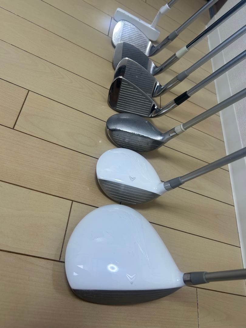 Callaway ネイビー キャディバッグ　ゴルフクラブセット