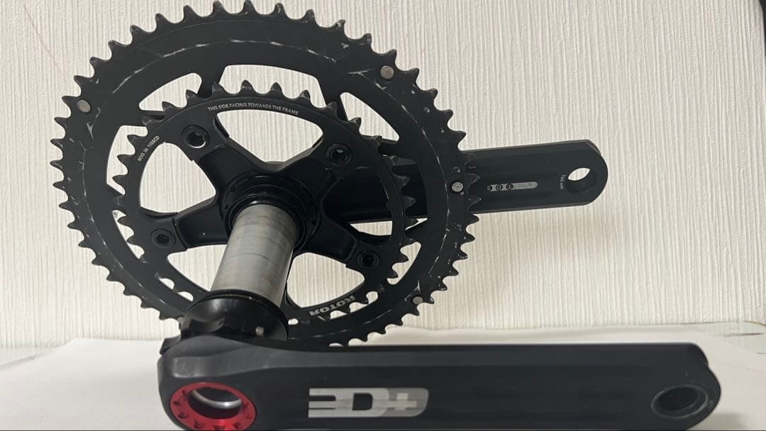 ロードバイク　クランク　160mm ローター　 ROTOR 3D+