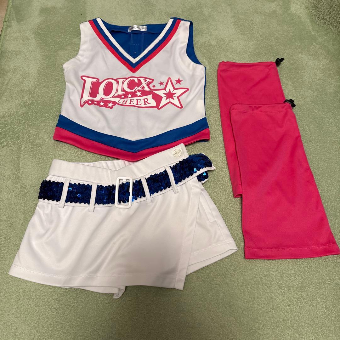 LOICX チア　ユニホーム　上下5