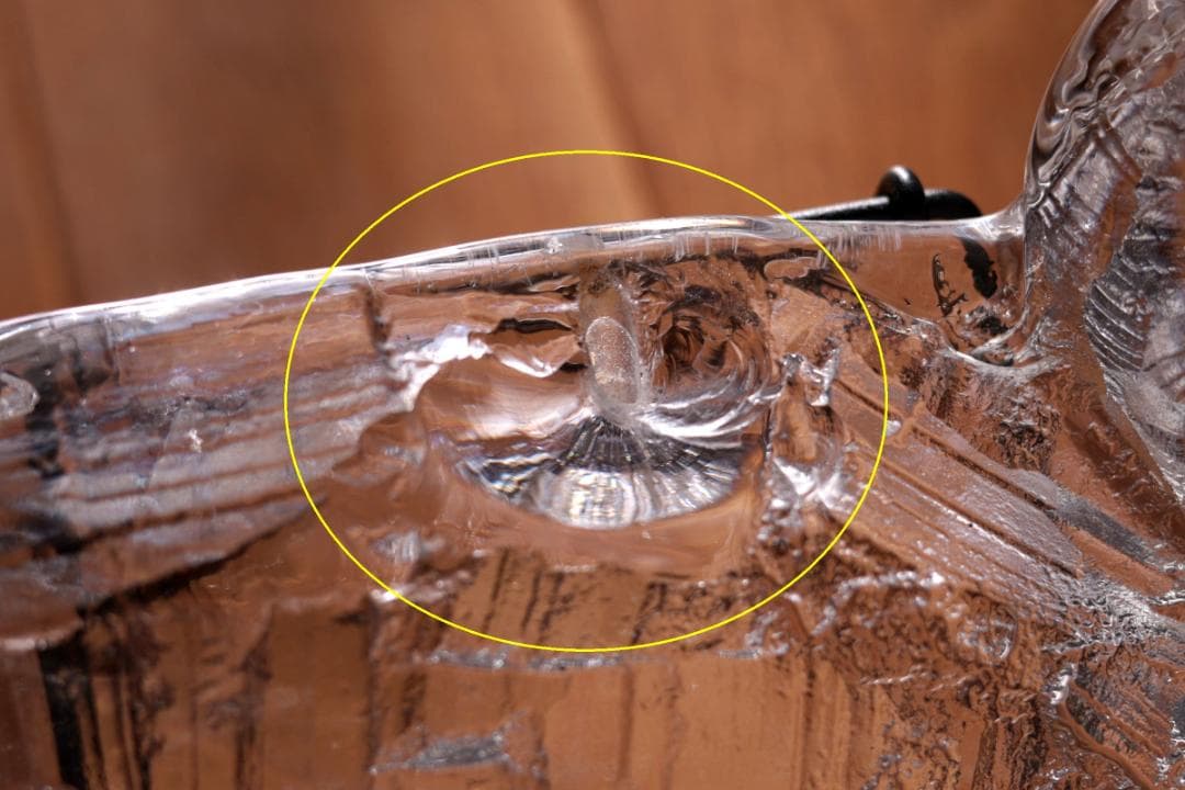 Erik Hoglund エリックホグラン ガラスオブジェ 羊 41668