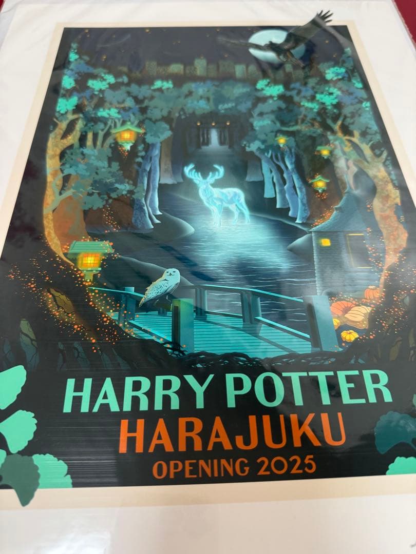 （世界500枚限定）ハリーポッター HARUJUKU 限定アートプリント
