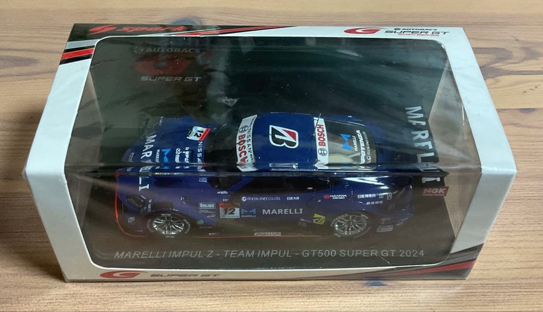 ミニカー 1/43 MARELLI IMPUL Z Super GT 2024 No.12