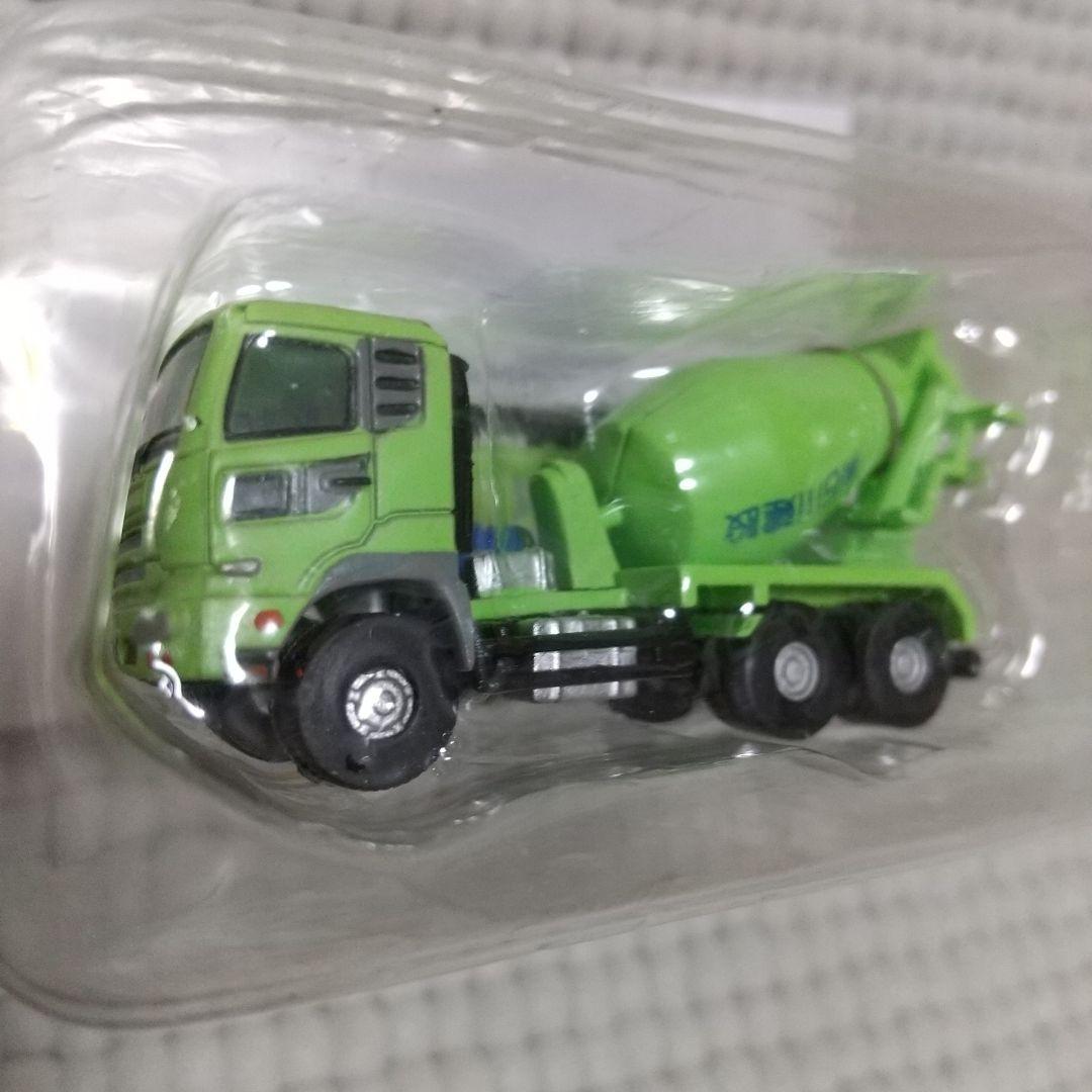 ザ建機 5台 Nゲージ〈45tリーチスタッカー/クレーン/ミキサー車〉未開封