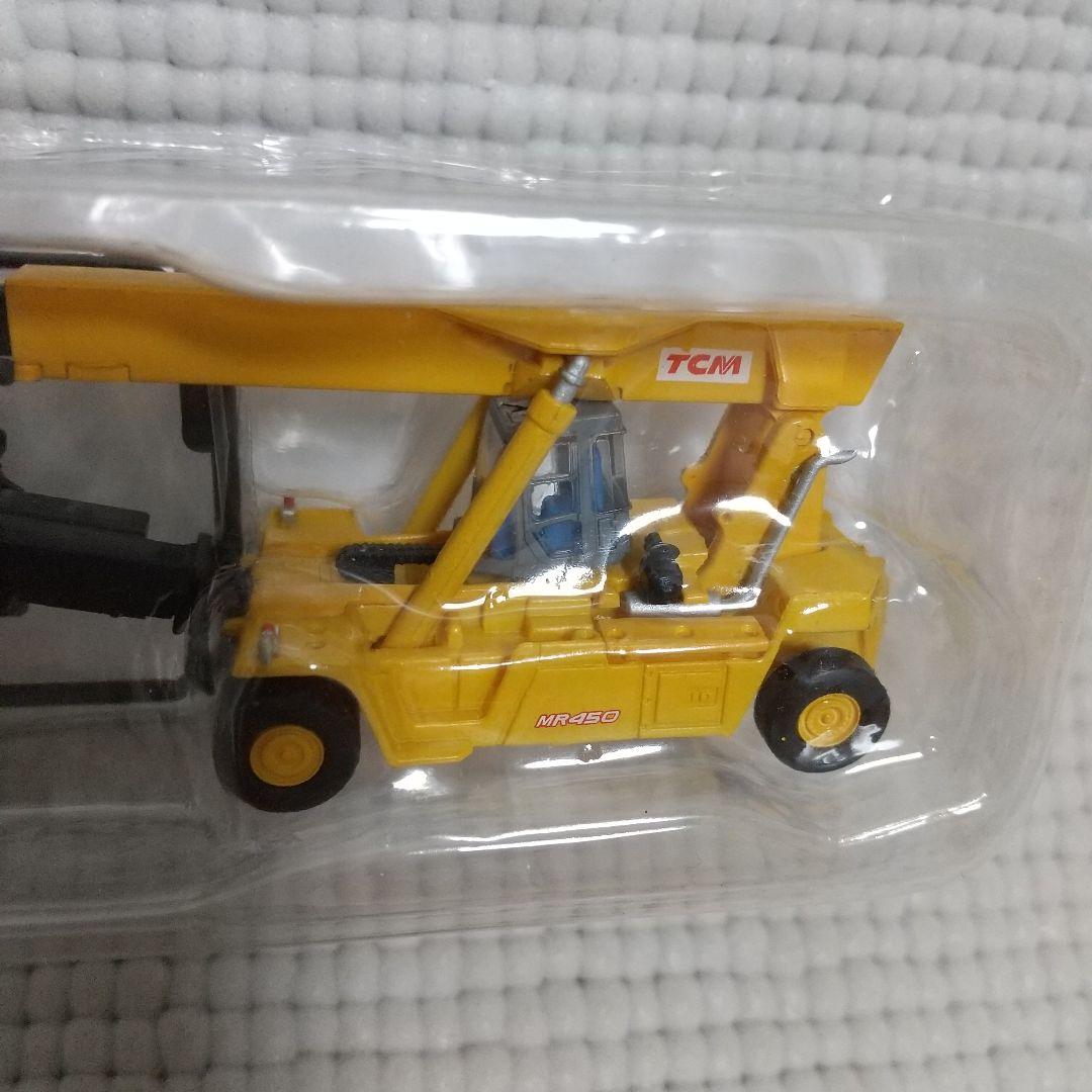 ザ建機 5台 Nゲージ〈45tリーチスタッカー/クレーン/ミキサー車〉未開封