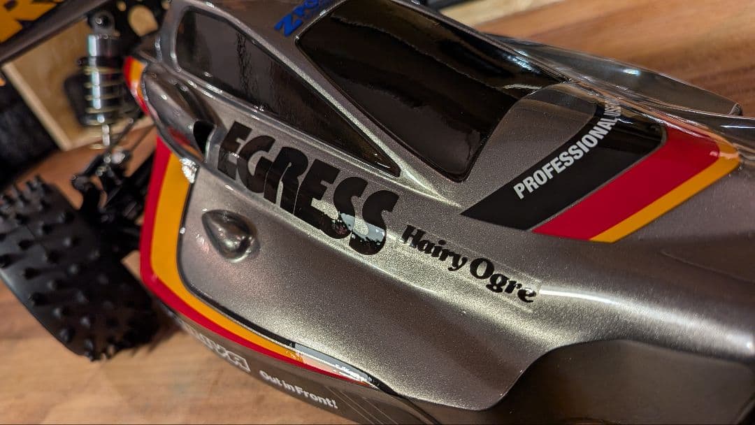 未走行　タミヤイグレス　タイタニウムグレー2液ウレタン塗装