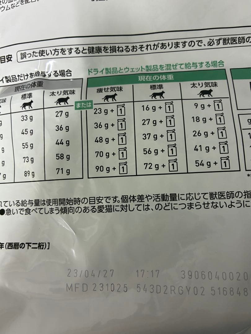 ロイヤルカナン 療法食 猫用 糖コントロール ドライ 4kg