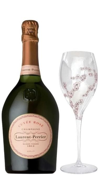新品★ローラン・ペリエ ロゼ & ローランペリエ・シャンパングラス 2点 セット