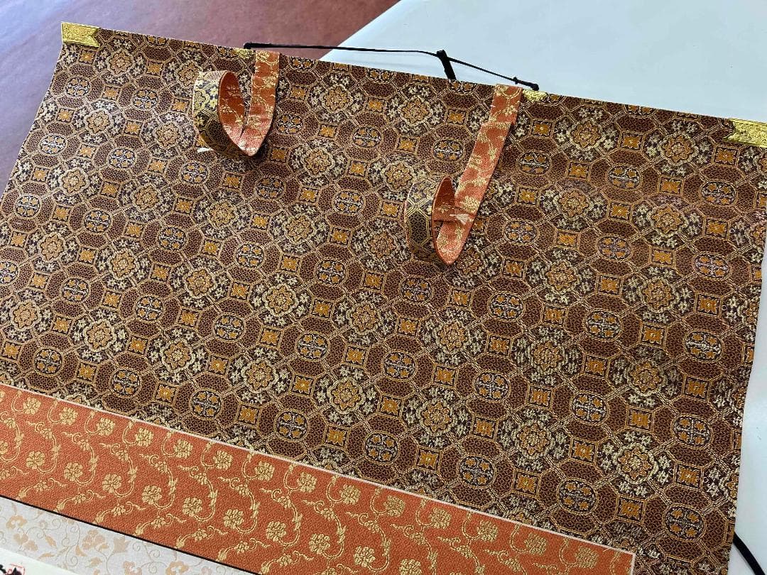 掛軸　四国八十八ヶ所霊場御印譜軸　御朱印　掛け軸　高野山　共箱あり