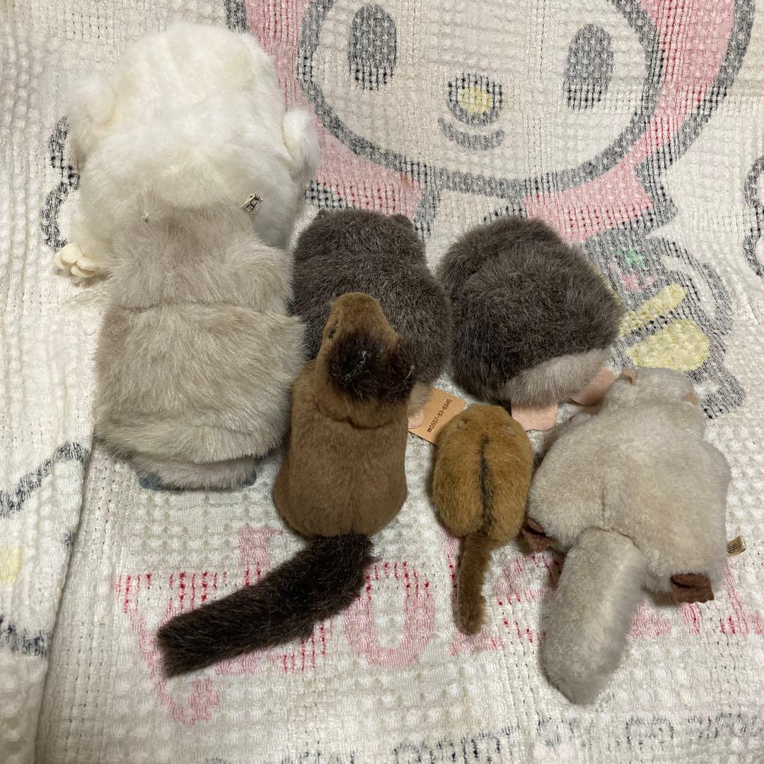 やまね工房　ぬいぐるみ　落合けいこ　6こセット　中古品　コノハズク他　おまけ付き