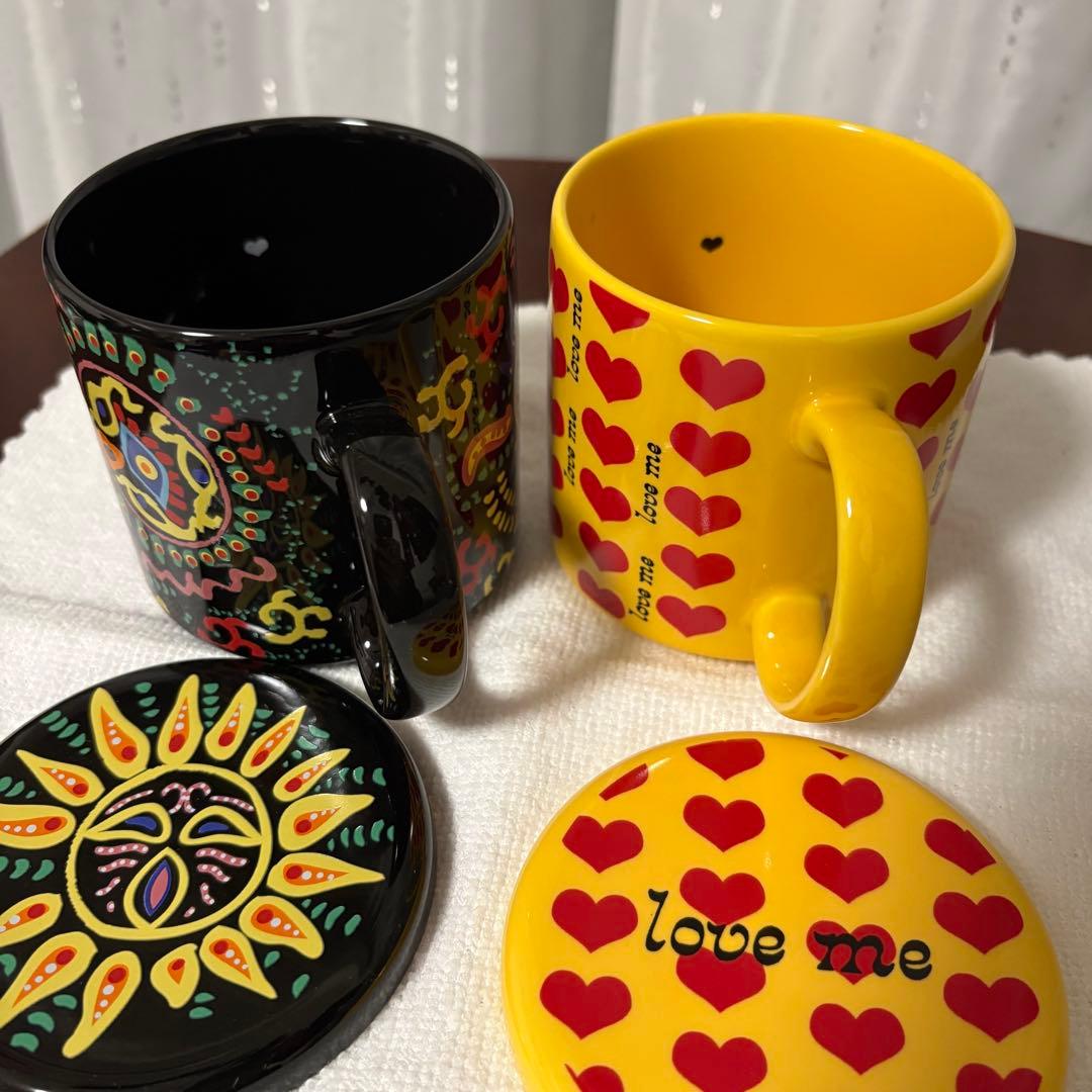 【新品未使用】限定レア商品hideコーヒーカップ2種セット