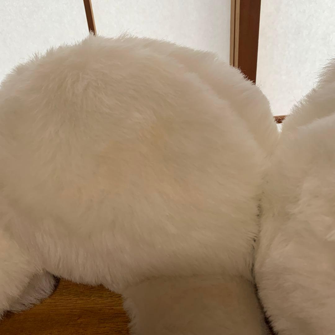 【美品】あらいぐま　ファースト社ぬいぐるみ　昭和レトロ　べべちゃん