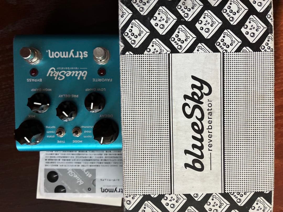 Strymon blueSky リバーブペダル