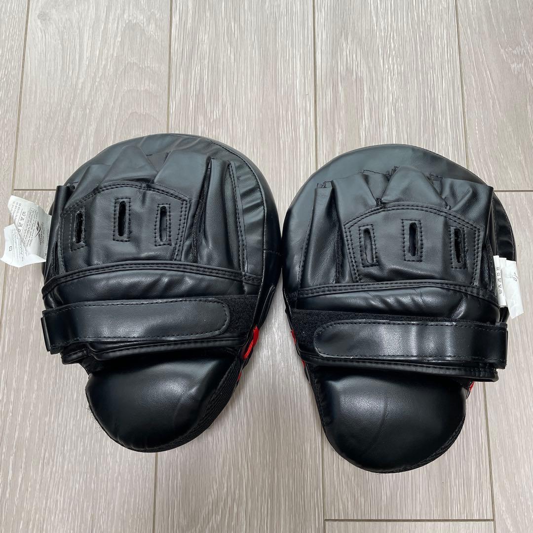 キックボクシング　防具セット　パンチングミット ボディプロテクター　S ミット