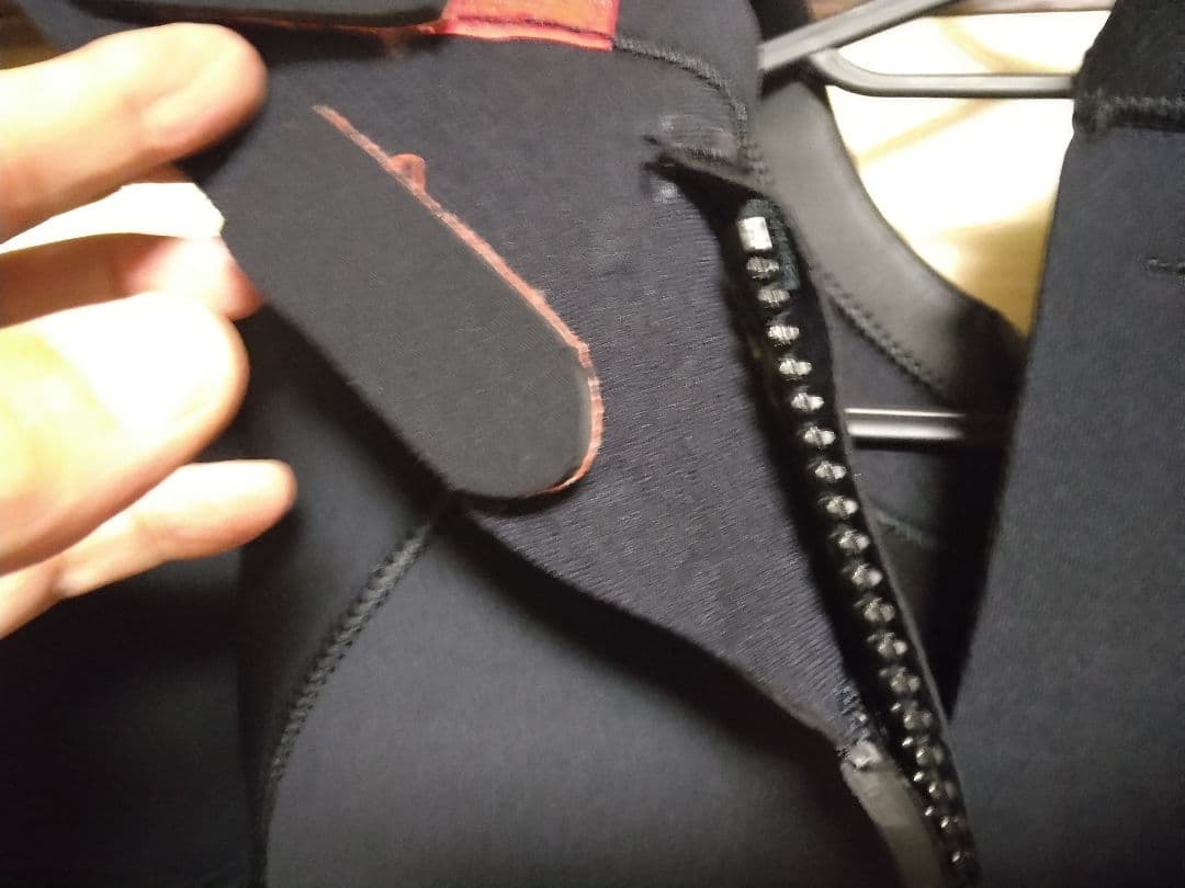 新品 ZELK セミドライウェットスーツ バックジップ