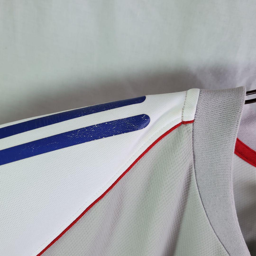 アディダス 日本代表 ユニフォーム ウェア 白 2002 中田英寿選手 アウェイ