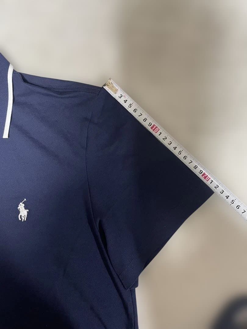 ラルフローレン　ポロシャツ　ネイビー　M