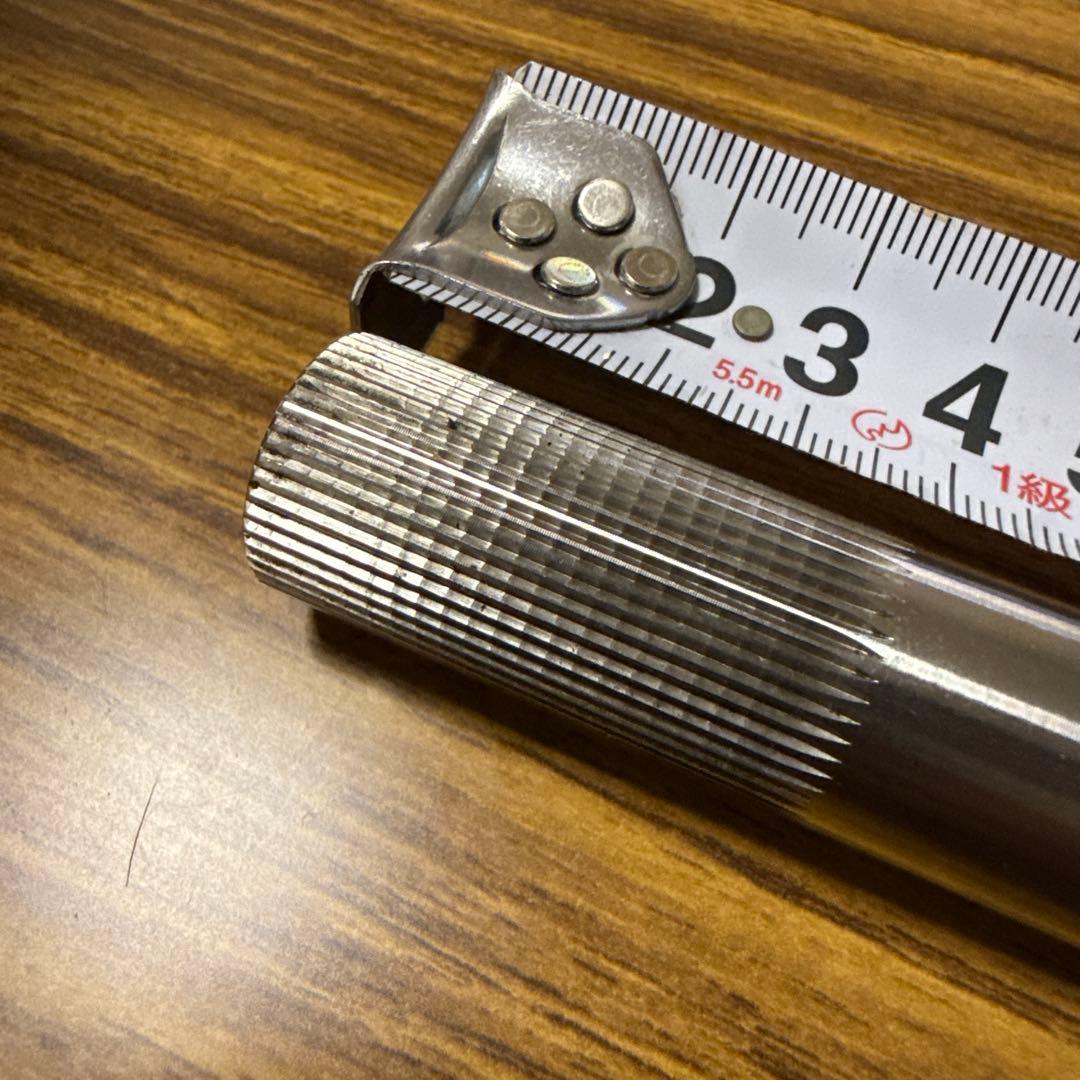 BMX、MTB用クランクシャフト 中空チタン製 48スプライン　19mm