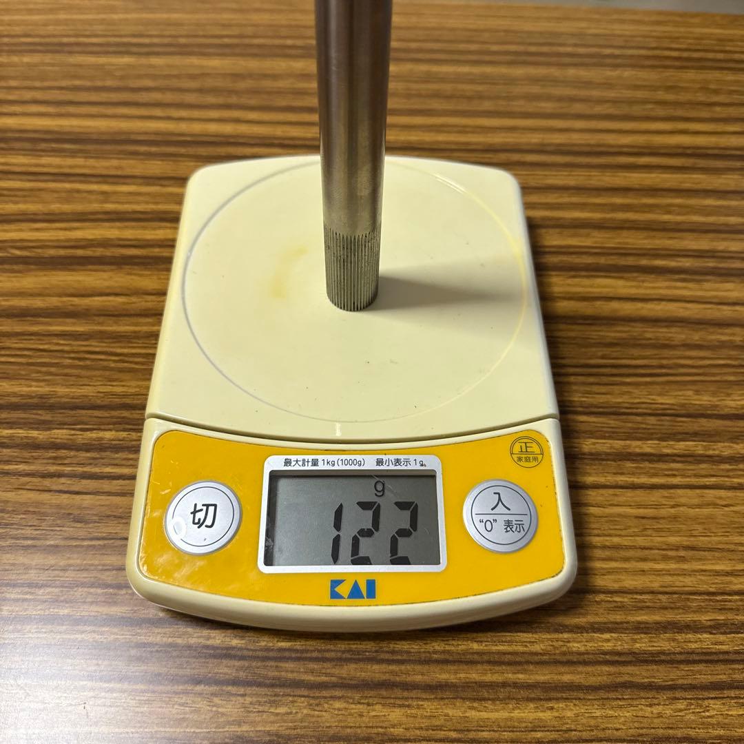 BMX、MTB用クランクシャフト 中空チタン製 48スプライン　19mm