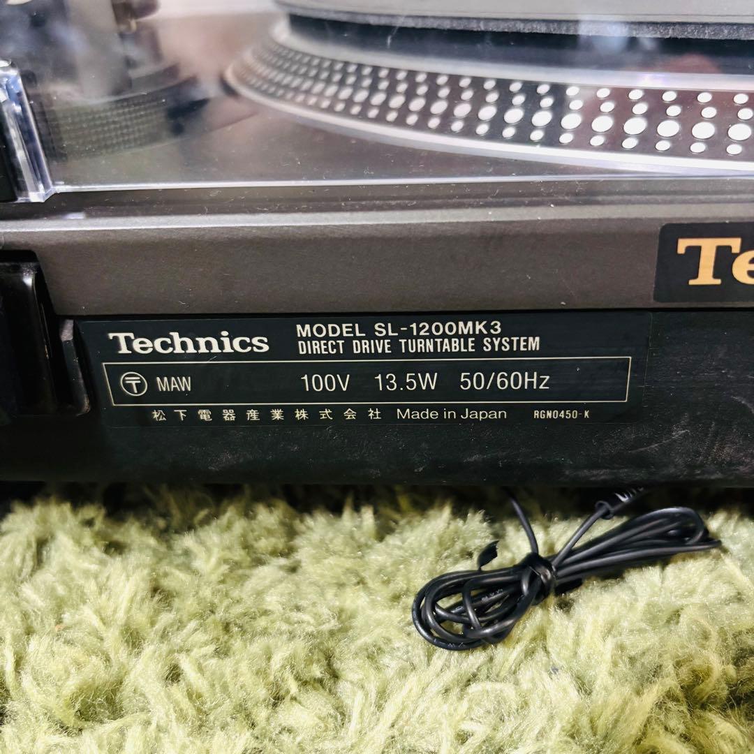 Technics テクニクス SL-1200MK3 レコード ターンテーブル